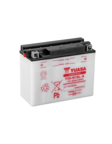 Batería para motocicleta Yuasa Y50-N18L-A Yumicon
