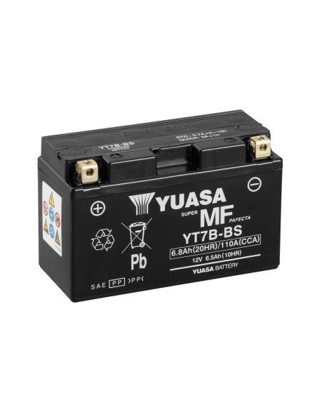 Batería para motocicleta Yuasa YT7B-BS MF 6.8Ah 11
