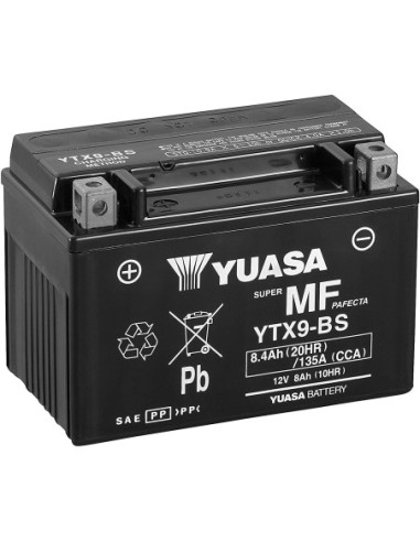 Batería para motocicleta Yuasa YTX9-BS MF