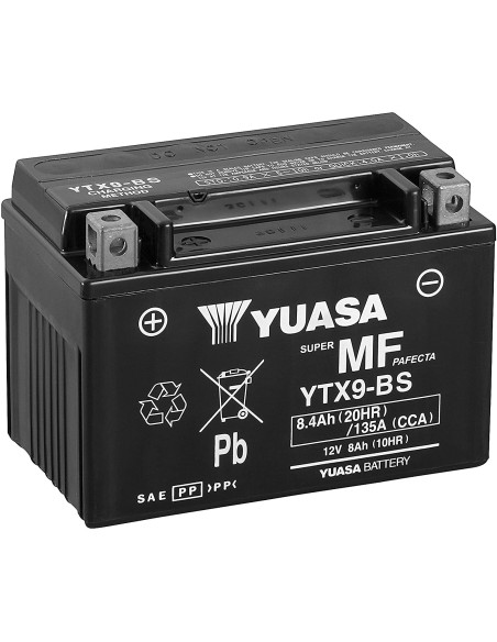 Batería para motocicleta Yuasa YTX9-BS MF