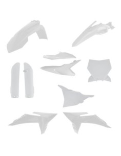 kit completo de plasticos acerbis 0027023 030 blanco para ktm sx 85 2025 2026