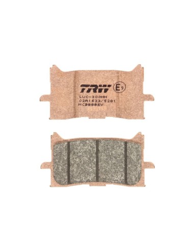 pastillas de freno delantero moto trw mcb888sv