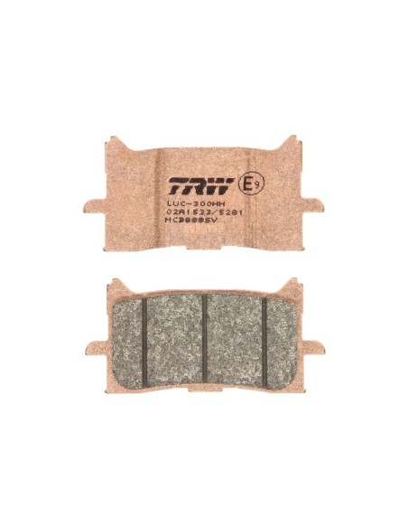 pastillas de freno delantero moto trw mcb888sv