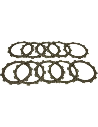 juego de discos de embrague trw mcc34310 para moto 10 piezas