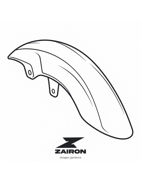guardabarros trasero zairon zs1