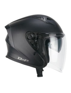 Casco jet CGM 127A DEEP MONO negro mate