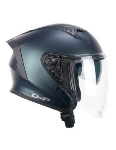 Casco jet CGM 127A DEEP MONO petróleo satinado