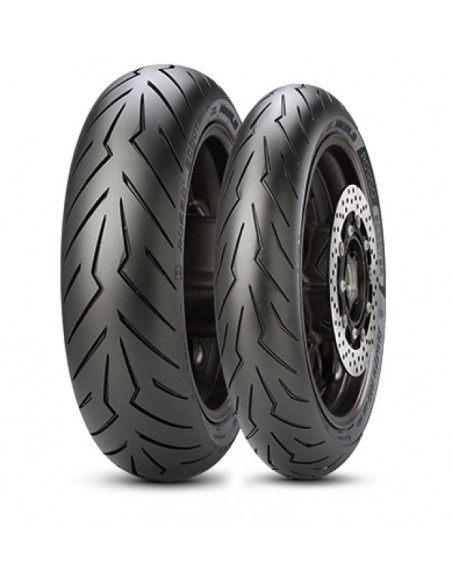 PIRELLI 90/90 -10 50J DIABLO ROSSO SCOOTER  TL