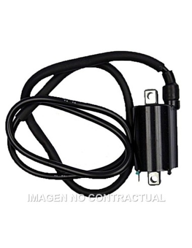 Bobina 12V - CC - 4,5 OHM - 2 Fastons - con cable 110 cm