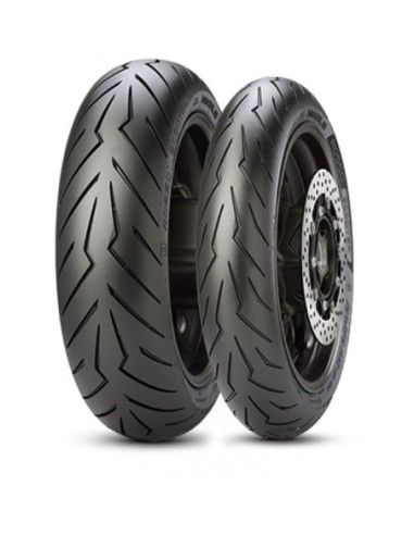PIRELLI 100/90 -12 64P DIABLO ROSSO SCOOTER  SC (scooter competición)