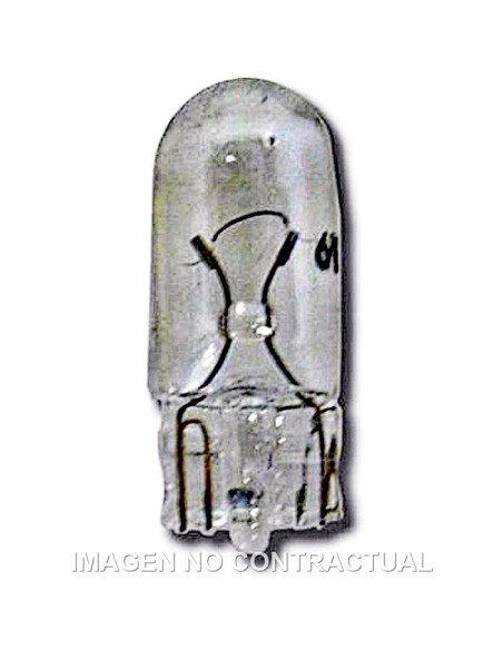 Lámpara Hert de posición/matrícula Todo Cristal T10 12V 5W