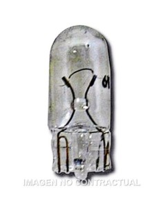 Lámpara Hert de posición/matrícula Todo Cristal T10 24V 5W