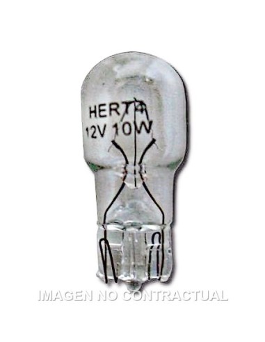 Lámpara Hert de intermitente Todo Cristal T13 12V 10W