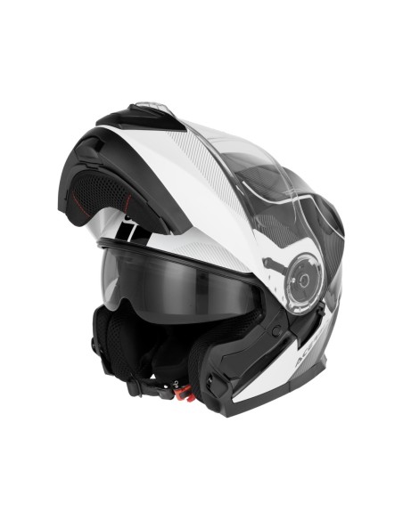 CASCO SEREL 2206 BLANCO Y NEGRO 0025201315064 | Motoauto