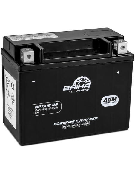 Batería Moto FA Activada  Baika Parts BPTX12BS | Motoauto