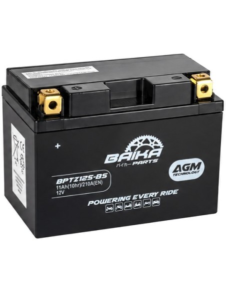 Batería Moto FA Activada  Baika Parts BPTZ12SBS | Motoauto
