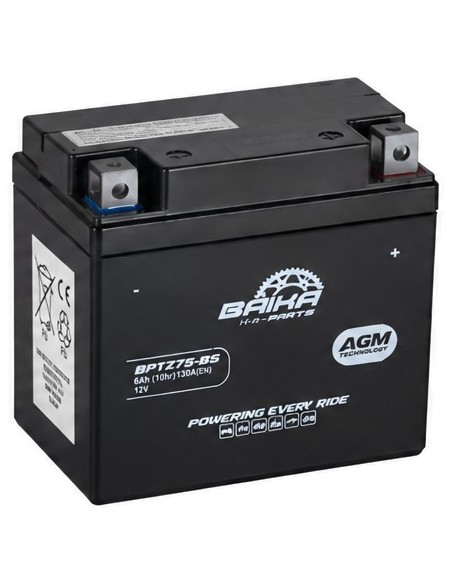 Batería Moto FA Activada  Baika Parts BPTZ7SBS | Motoauto