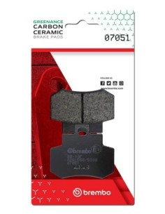 Pastillas de freno Brembo genuinas 07051 | Motoauto