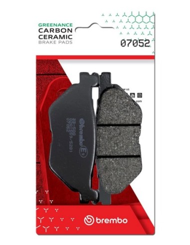 Pastillas de freno Brembo genuinas 07052 | Motoauto