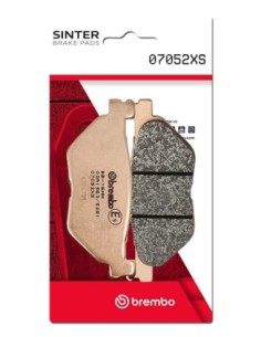 Pastillas freno Brembo sinterizadas 07052XS | Motoauto