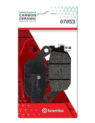 Pastillas de freno Brembo genuinas 07053 | Motoauto