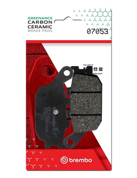 Pastillas de freno Brembo genuinas 07053 | Motoauto