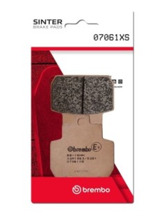 Pastillas freno Brembo sinterizadas 07061XS | Motoauto