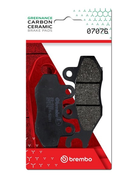 Pastillas de freno Brembo genuinas 07076 | Motoauto