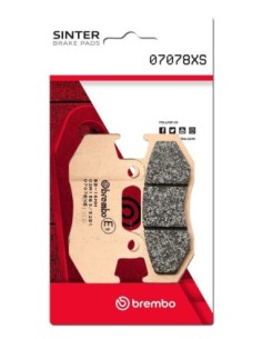 Pastillas freno Brembo sinterizadas 07078XS | Motoauto