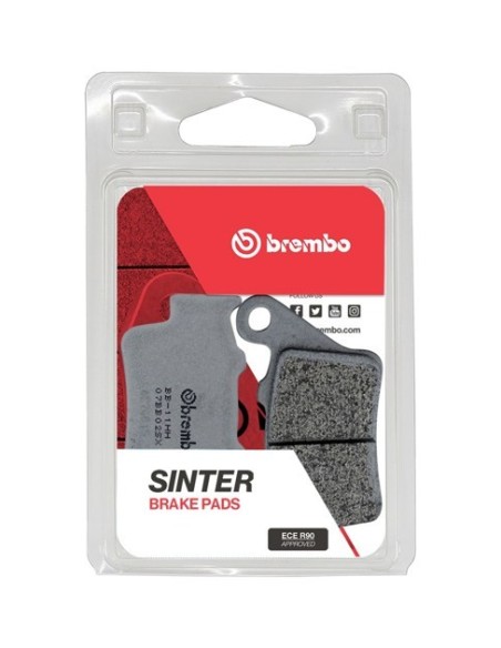 Pastillas freno Brembo sinterizadas 07BB02SX | Motoauto