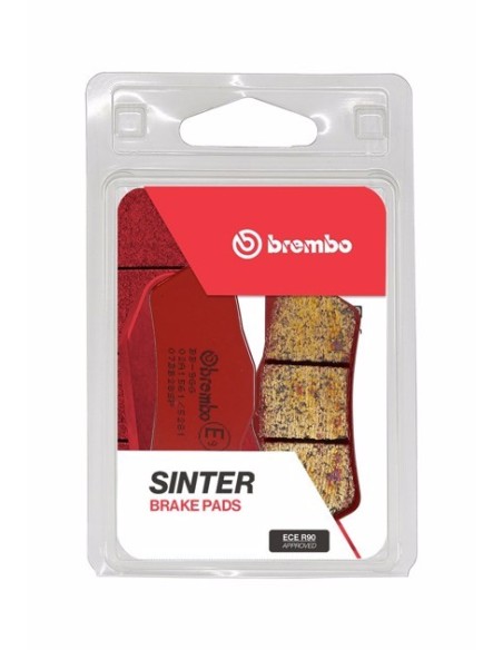 Pastillas freno Brembo sinterizadas 07BB28SP | Motoauto