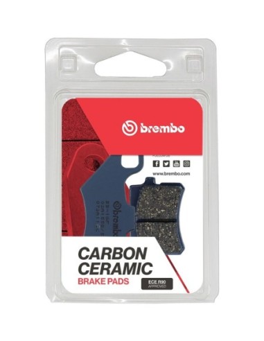 Pastillas de freno Brembo orgánicas 07GR11CC | Motoauto