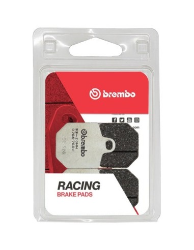 Pastillas de freno Brembo de carbono 07GR76RC | Motoauto