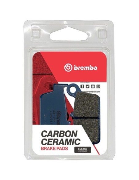Pastillas de freno Brembo orgánicas 07HO26TT | Motoauto