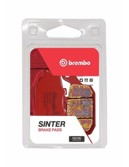 Pastillas freno Brembo sinterizadas 07HO36SP | Motoauto
