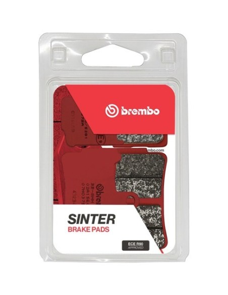 Pastillas freno Brembo sinterizadas 07HO37SA | Motoauto
