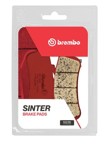Pastillas freno Brembo sinterizadas 07HO43SP | Motoauto