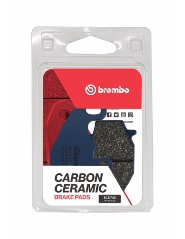 Pastillas de freno Brembo genuinas 07KA1617 | Motoauto