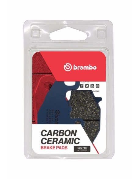 Pastillas de freno Brembo genuinas 07KA1617 | Motoauto