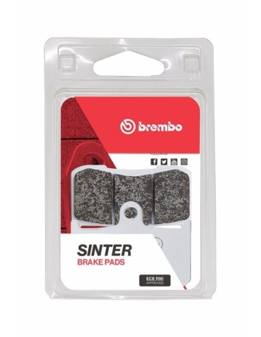 Pastillas freno Brembo sinterizadas 07KA23LA | Motoauto