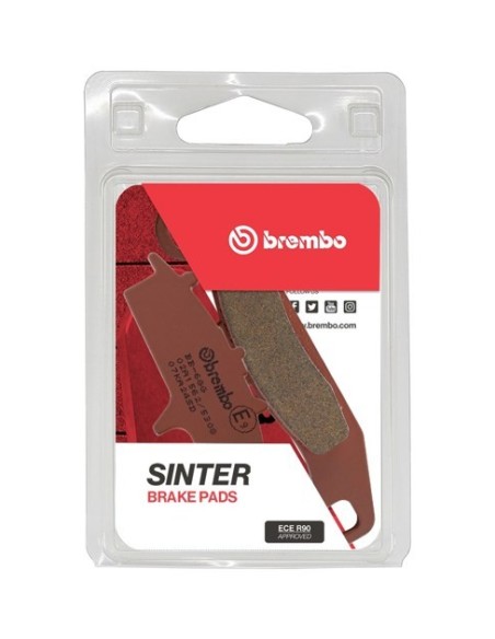 Pastillas freno Brembo sinterizadas 07KA24SD | Motoauto