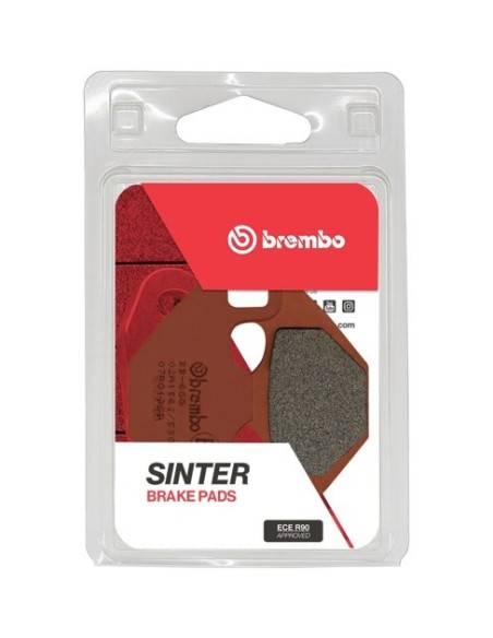 Pastillas freno Brembo sinterizadas 07PO13SD | Motoauto