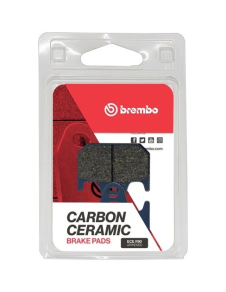 Pastillas de freno Brembo orgánicas 07YA29CC | Motoauto