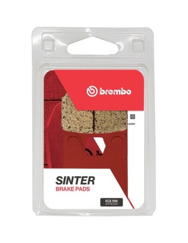 Pastillas freno Brembo sinterizadas 07YA38SP | Motoauto