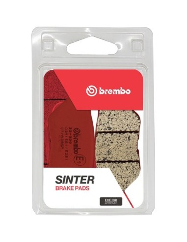 Pastillas freno Brembo sinterizadas 07YA39SP | Motoauto
