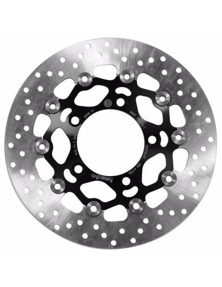Disco de freno Brembo fijo Serie Oro 78B40897 | Motoauto