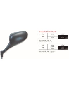 ESPEJO FAR YP Majestic 250-250 ABS FAR1695 | Motoauto