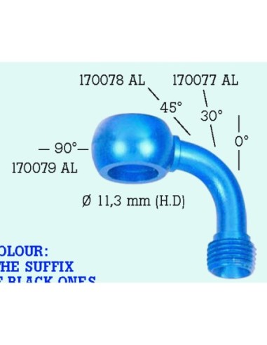 Banjo 30 D 11.3mm (H.D) 170077AL-BL | Motoauto