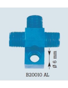 REPARTIDOR MMM 10X1 ALUMINIO AZUL B20010AL-BL | Motoauto