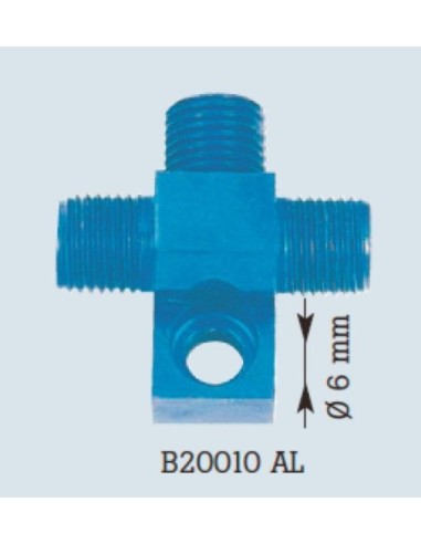 REPARTIDOR MMM 10X1 ALUMINIO AZUL B20010AL-BL | Motoauto